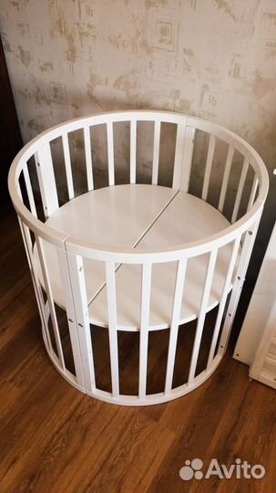 Круглая кроватка Nuovita 8 в 1