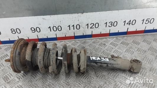 Стойка передняя левая mitsubishi L200 K4T (HEA33SJ