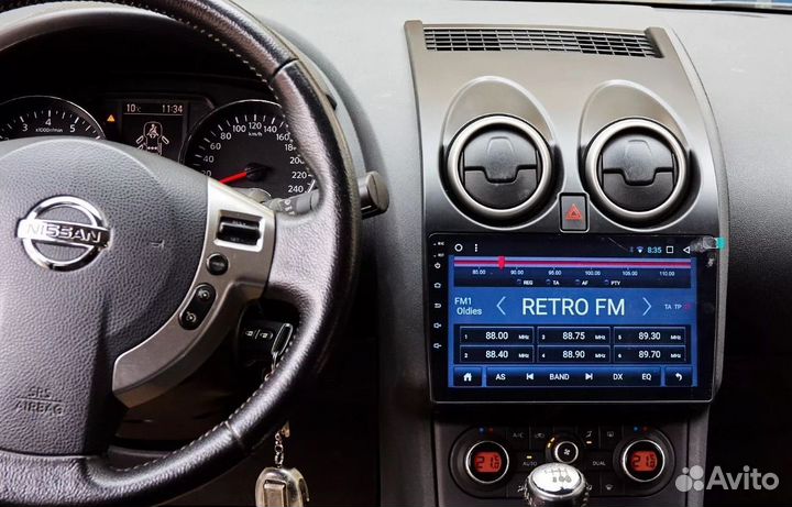 Магнитола Nissan qashqai j10 2/32 4 core