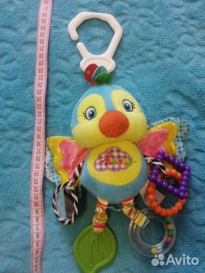 Игрушки на коляску или в манеж 4шт