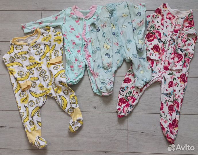 Одежда для девочек пакетом 62 68