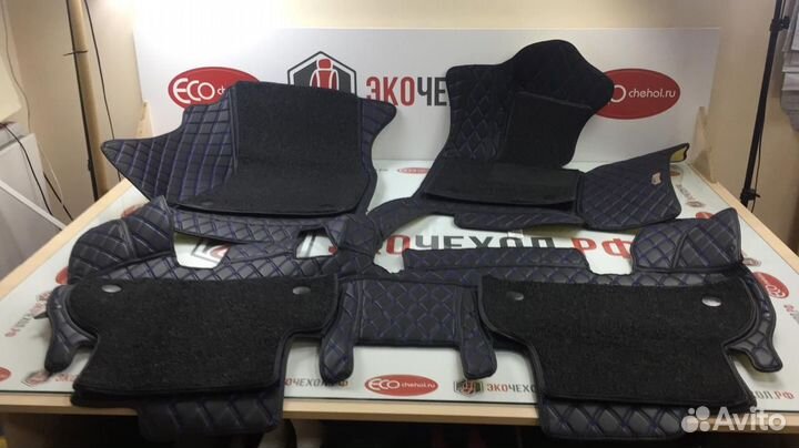 3D Коврики Lexus RX из Экокожи