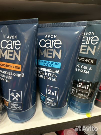Пена для бритья, гели, для мужчин avon care men