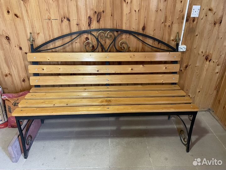Скамейка кованная