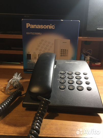 Новый домашний телефон panasonic