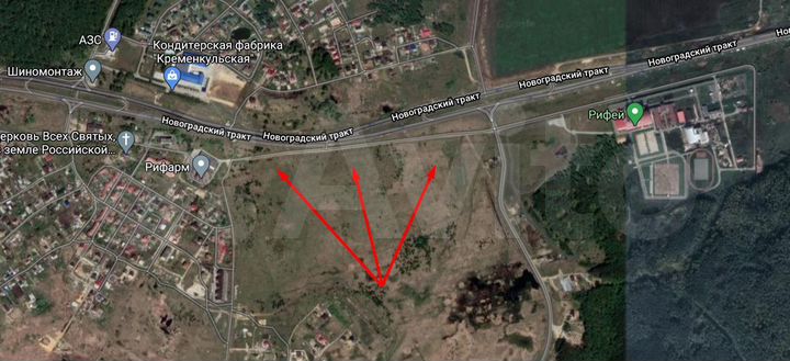 Участок 2,2 га (промназначения)