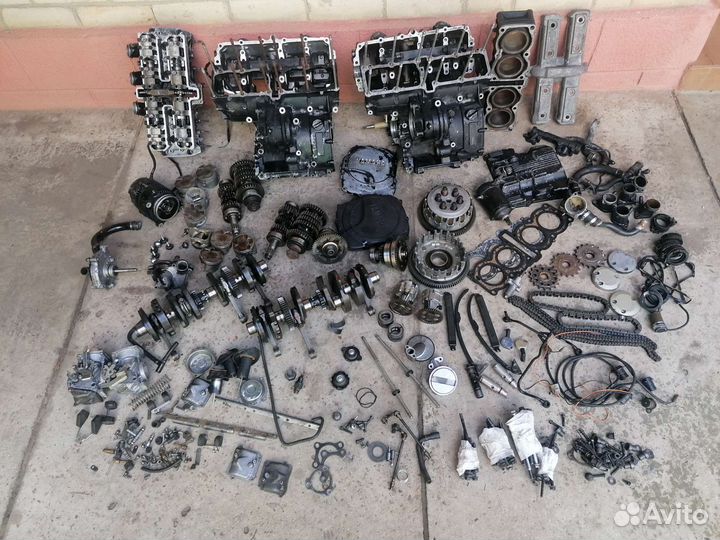 Двигатель yamaha fzx 750 разбор запчасти