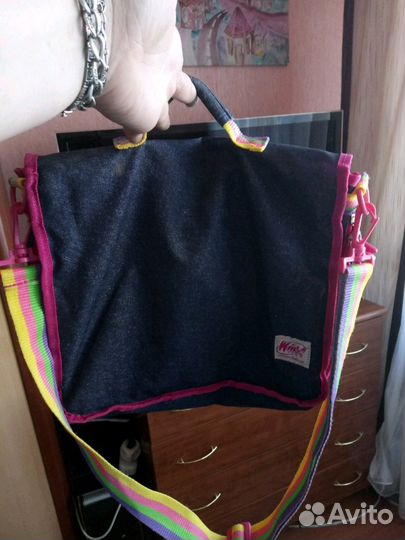 Сумка джинсовая