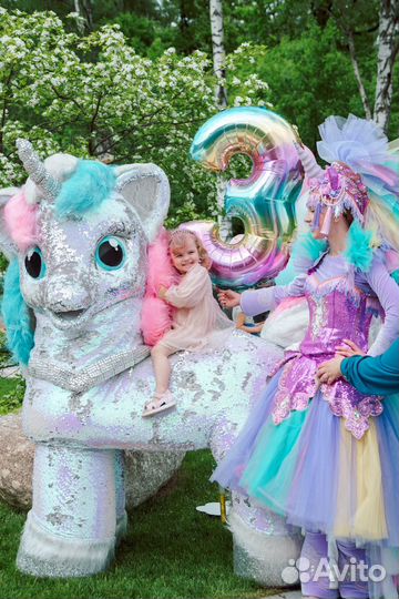 Единорожка аниматор на день рождения