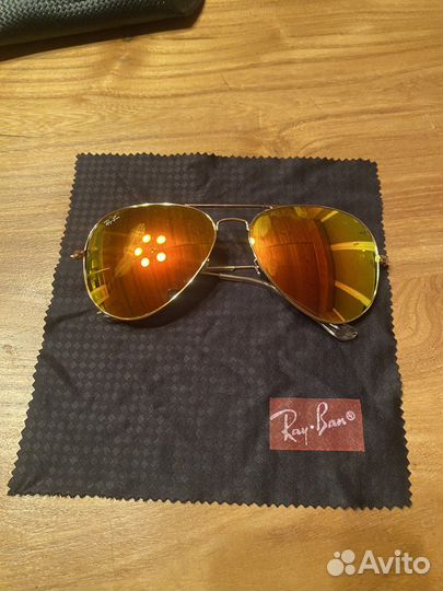 Очки ray ban aviator