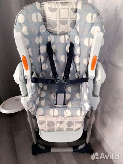 Стульчик для кормления chicco polly, 2 в 1-ом