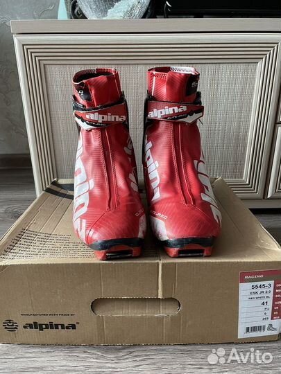 Лыжные ботинки alpina