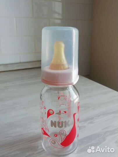 Бутылочка для кормления Nuk стекло