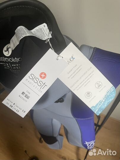 Гидрокостюм 5/4 с капюшоном sistr женский 8