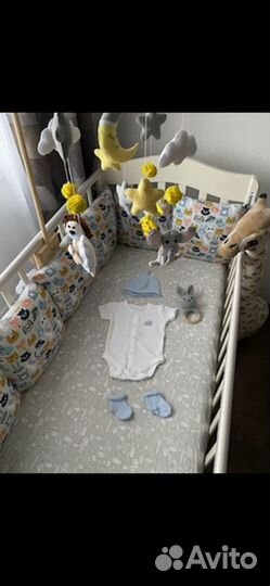 Бортики в детскую кроватку