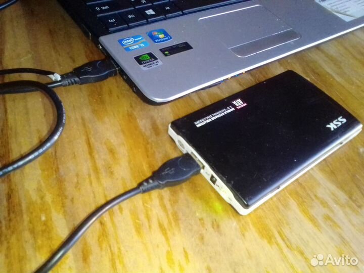 Внешний жесткий диск Hitachi 2.5