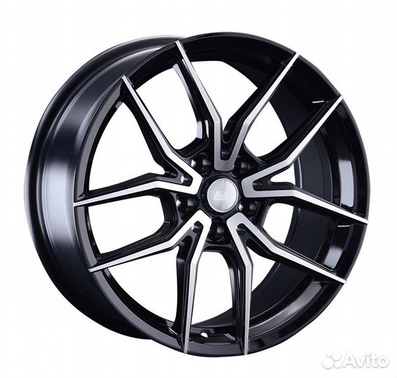 R18 5x112 8J ET35 D66,6 LS Wheels 1242 BKF