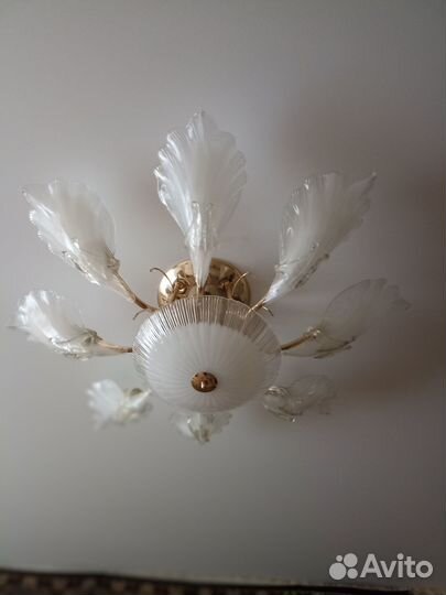 Люстра потолочная подвесная бу