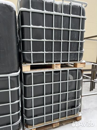 Еврокуб черный 1000л shuls