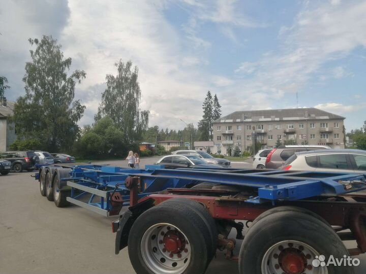 Полуприцеп контейнеровоз Van Hool контейнеровоз, 1990