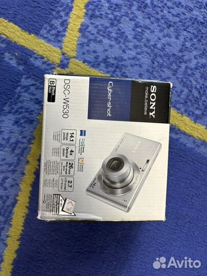 Фотоаппарат sony cyber shot dsc-w530