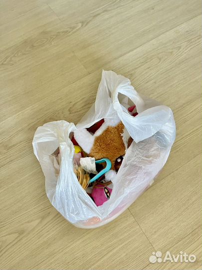 Пакет с игрушками