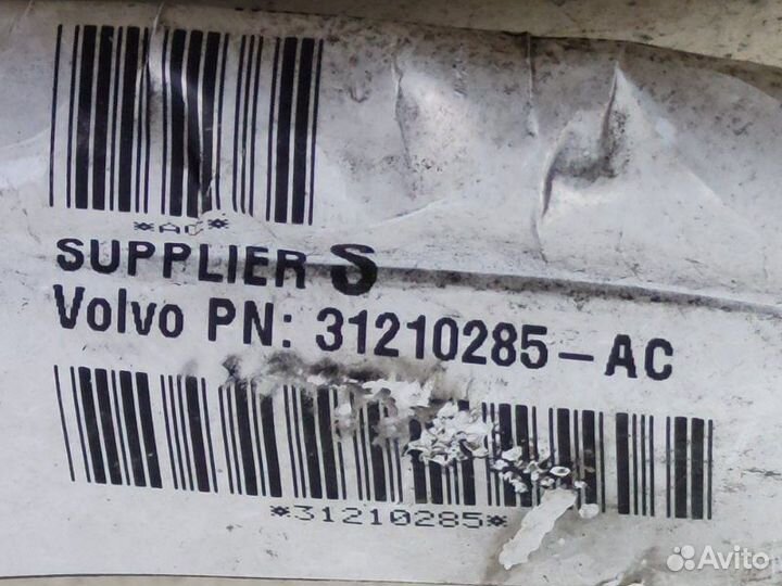 Клейма аккумулятора Volvo S40 MS 1.8 B4184S11 2008