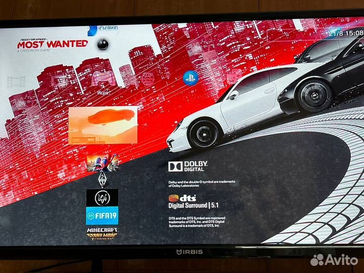 Прошитая PlayStation 3 Super Slim 500Gb +36 игр PS