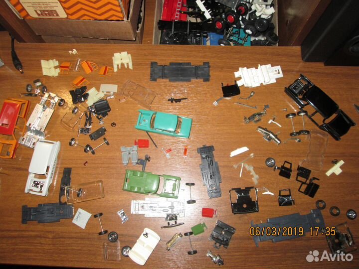 Запчасти на модели СССР 1:43 любые
