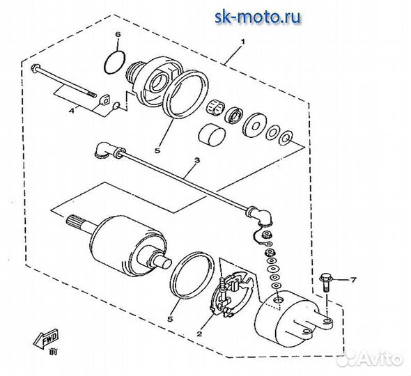 Электростартер Stels