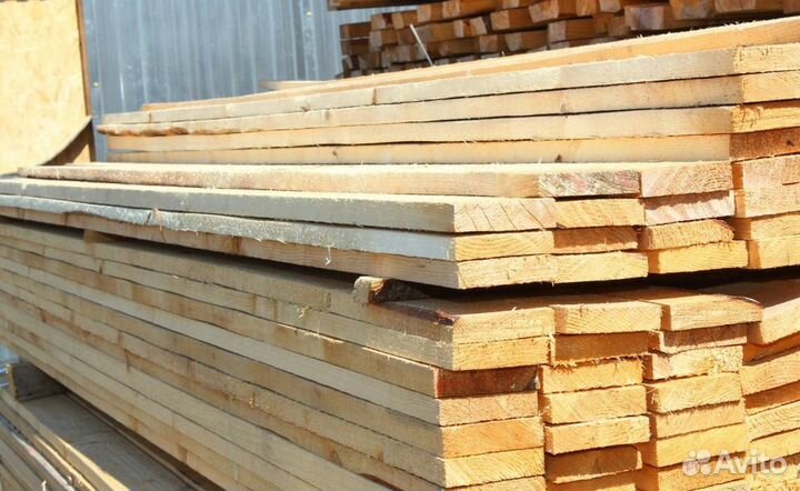 Доски 25x100 x 6000мм. Высокое качество