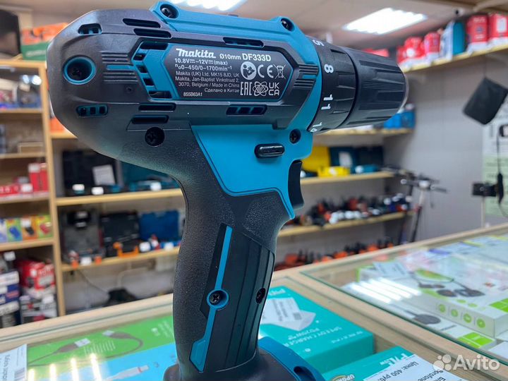 Аккумуляторный дрель-шуруповёрт Makita DF333dwae