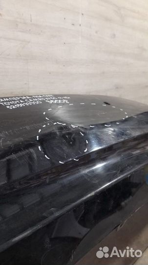 Бампер задний под парктроники Toyota Camry Xv50 С