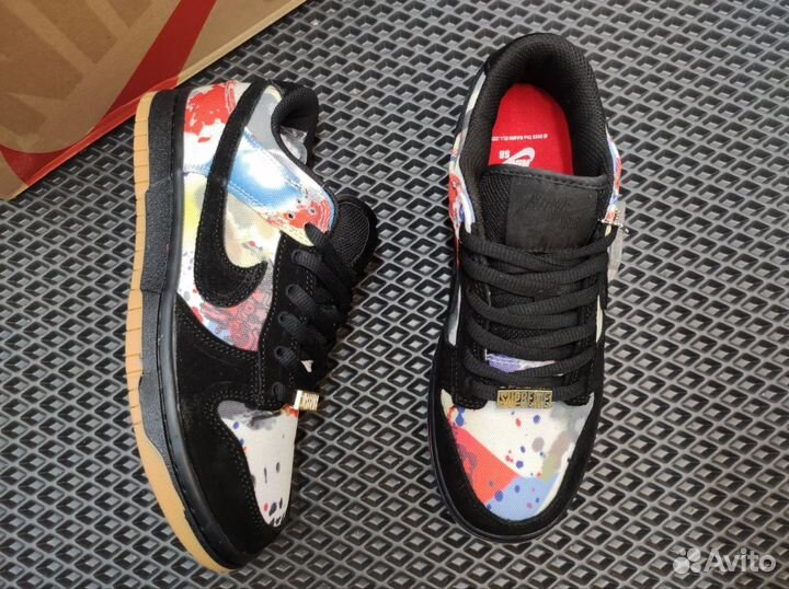 Кроссовки Nike Supreme X Dunk Low Sb
