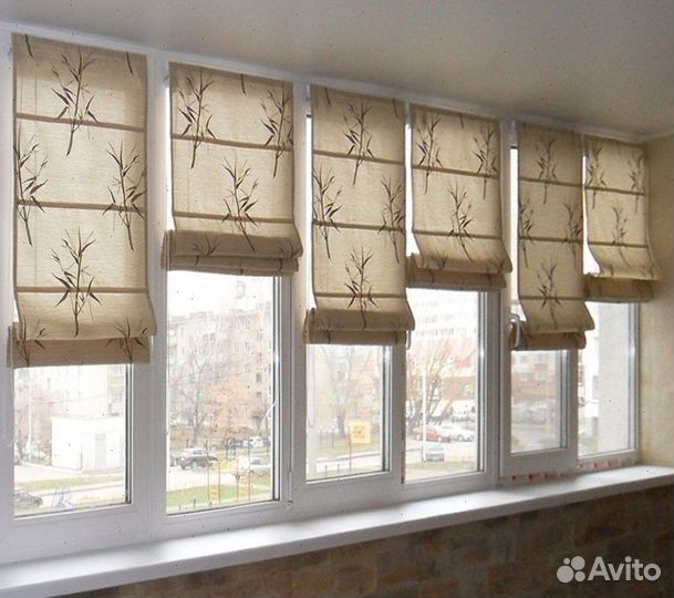 Римские шторы по индивидуальным размерам