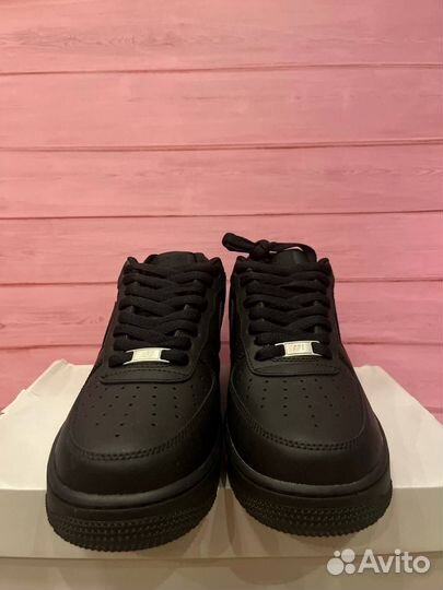 Nike air force 1 black оригинал