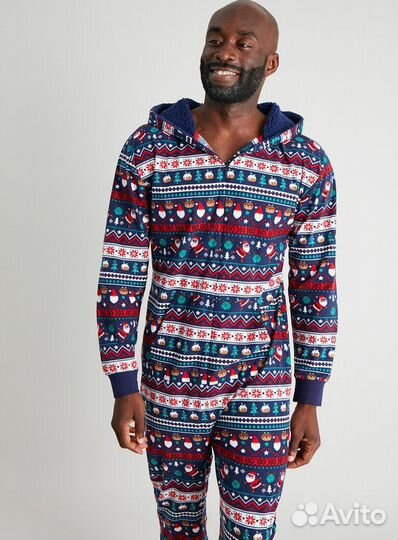 Новогодний комбинезон мужской TU M новый