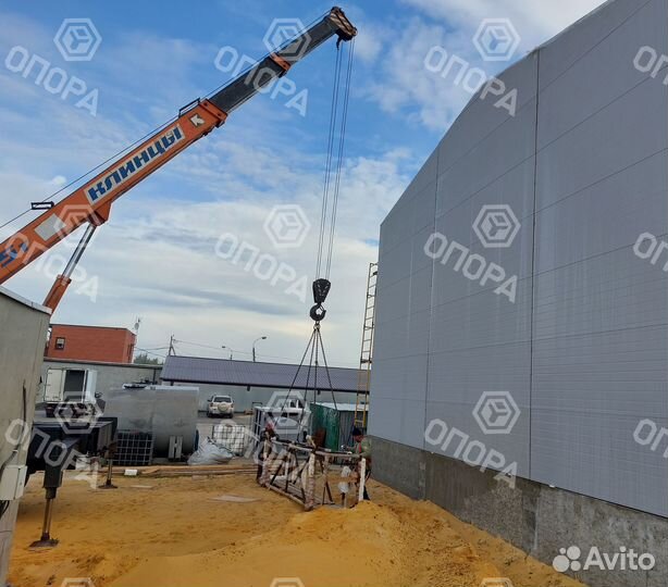 Производственный цех Ангар строительство под ключ