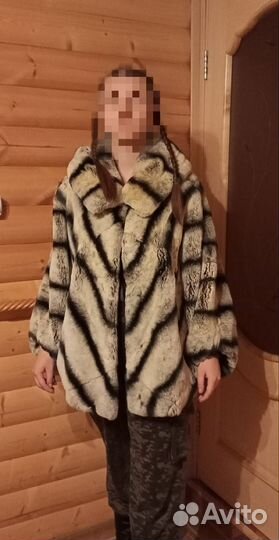 Шуба из кролика рекс 46 48