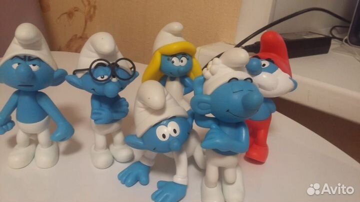 Коллекция игрушек Смурфики