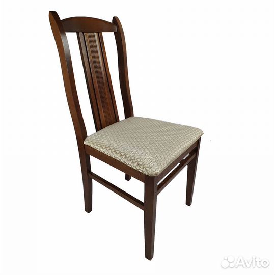 Стул Гольф 3, эмаль белая/рогожка морская