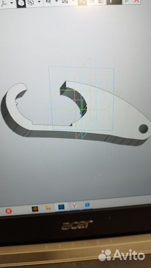 Крепление для фейринга. 3д печать