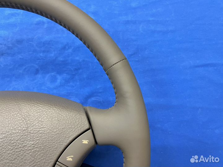 Оригинальный кожаный руль с подогревом Cruiser 100