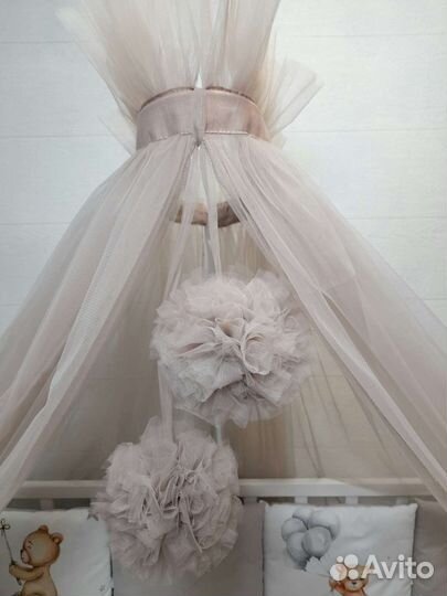 Балдахин в детскую кроватку