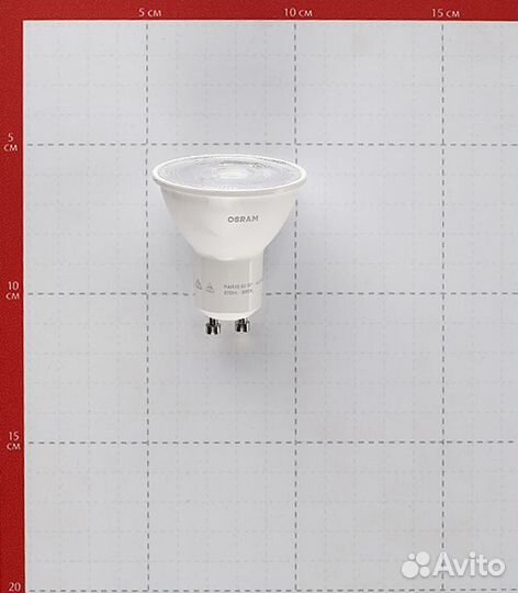 Лампа светодиодная 5 Вт GU10 рефлектор PAR51 3000К