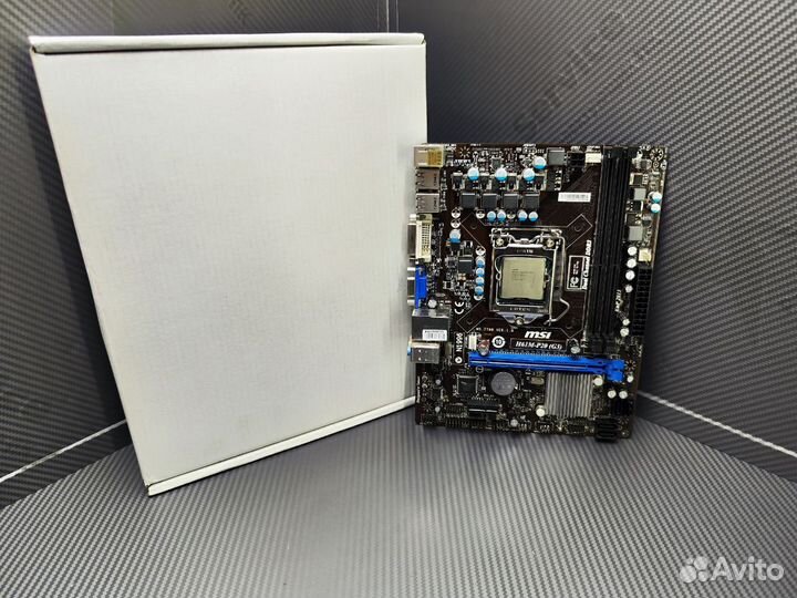 Материнская плата LGA 1155 MSI H61M-P20 (G3)