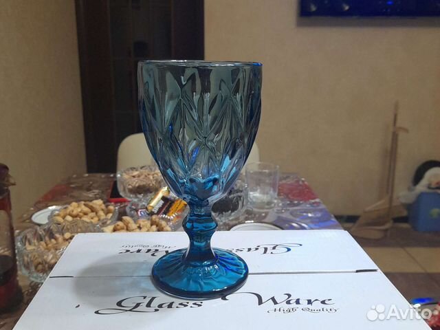 Бокалы/Набор бокалов/Цветные бокалы/Бокалы 6 шт