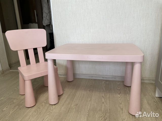 Столик и стульчик IKEA б/у
