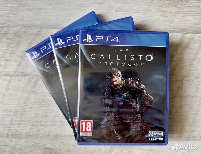 The callisto protocol ps4 диск новый