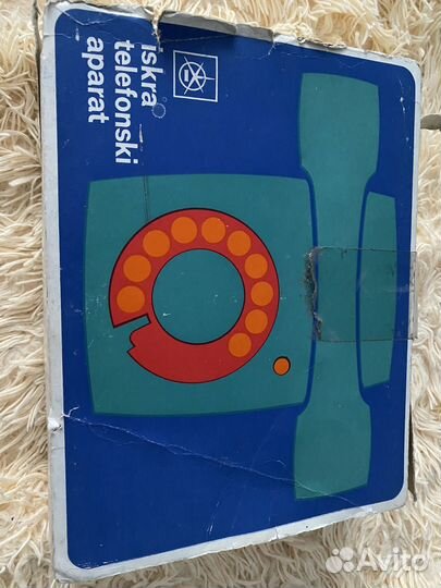 Дисковый стационарный телефон Искра, югославия